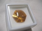 L@@K! 14.45 Carat Faceted Citrine Gemstone for Making Jewelry, Rings 20% off — photo 5