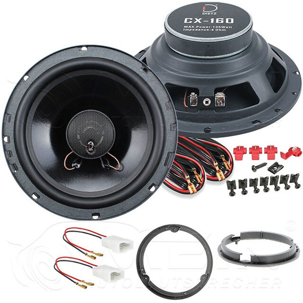 Dietz Auto Lautsprecher FüR Suzuki Swift V 2010-2017 Heck Hinten Koax 135W #BED5-image