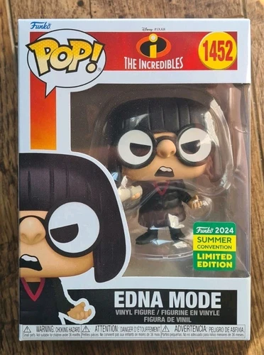 The Incredibles - Edna Mode Funko POP! Vinyl #1452 (SDCC 2024 Exclusive)