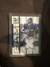 2002 UD Piece of History #BGJ-RD Ron Dayne The Big Game Jersey New York Giants