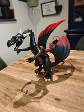 Playmobil 5838 dragon géant noir/rouge ailes château messieurs