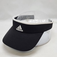 Adidas Climalite Women s Tennis Visor Hat Pickleball Black Tension Closure