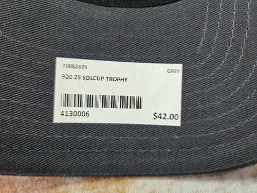 New Era Golf Hat 2024 Robert Trent Jones Club Solheim Cup Adjustable Grey - Picture 5 of 6