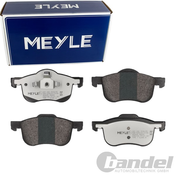 Meyle BremsbelÄGe Satz Vorderachse Passend FÜR Volvo S60 S70 S80 V70 XC70 | 025-image