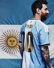 Leo Messi Last Retirement Jersey With Argentina 