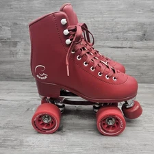 Red C7 Roller Skates Dark Magic Quad Roller Skate New Open Box Size 5