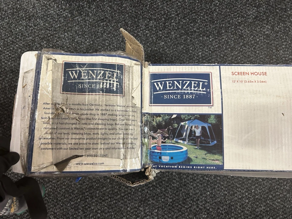Tienda exterior para camping WENZEL Screen House 12*10’ (3,65*3,04 m) Foto 2 de 4