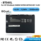 Laptop Battery BT04XL HSTNN-IB3Z for HP EliteBook Folio 9470m 9480m 52Wh