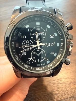 NEW Mens SBAO Black Watch