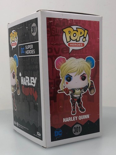 Funko POP! Heroes DC Comics DC Super Heroes Harley Quinn #301 CAJA DAÑADA - Imagen 9 de 14