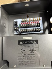 CCTV Camera DC Power Supply W-UL12VDC-9P/10A 220V 1.6 AMP PTC - 151112D090I0093