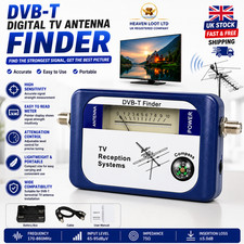 DVB-T Digital TV Antenna Finder Aerial Terrestrial Signal Meter Pointer TV Satel