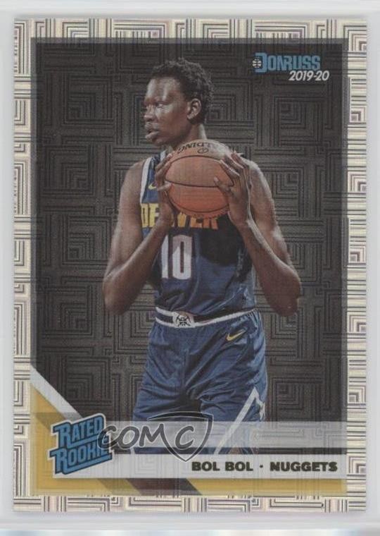 2019-20 Panini Donruss Rated Rookie Infinite Bol Bol #234 02ez