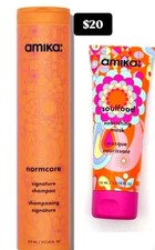 Amika Normcore Shampoo 9.2 oz  Soulfood Nourishing Mask Set NEW