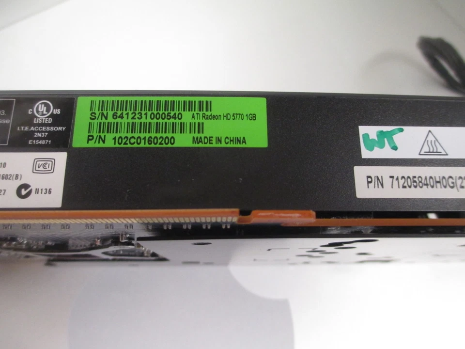 Genuine Apple Mac Pro 5,1 4,1 3,1 2,1 ATI Radeon HD5770 1GB Graphics Video Card - Image 3 of 4