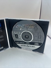G-Vector Sega Saturn SS Rare Retro Shooting game Soft Office