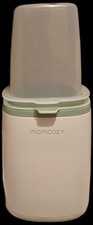 momcozy Electric Baby Bottle Sterilizer  warmer Removable Tray White Green