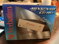 Verbatim 48x12x48 CD-RW Internal Drive New Vintage PC Burner VRS Untested