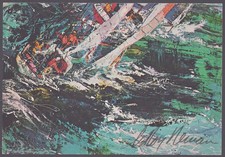 LEROY NEIMAN - PRINTED ART SIGNED IN INK