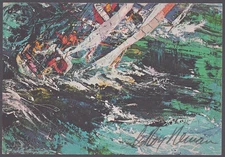 LEROY NEIMAN - PRINTED ART SIGNED IN INK