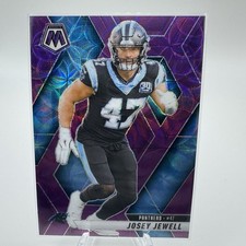 2025 Panini Mosaic Football JOSEY JEWELL Purple Scope Prizm #248 Panthers