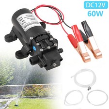 12V Motor Oil Fuel Fluid Extractor Electric Siphon Transfer Change Pump 60W New