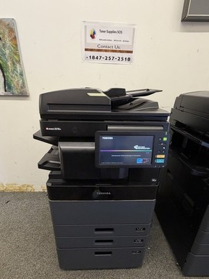 Toshiba E-Studio 3018A Mono Laser Multifunction Printer Copier Scanner 30 PPM