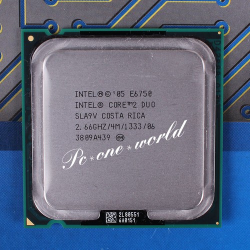 Intel Core 2 Duo E6700 E6750 E6850 E7200 E7400 E7500 E7600 LGA775 Desktop CPU - Picture 2 of 9