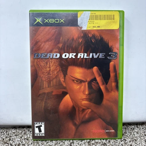 Dead or Alive 3 (Microsoft Xbox, 2001) w/ Manual Complete | CIB | Tested