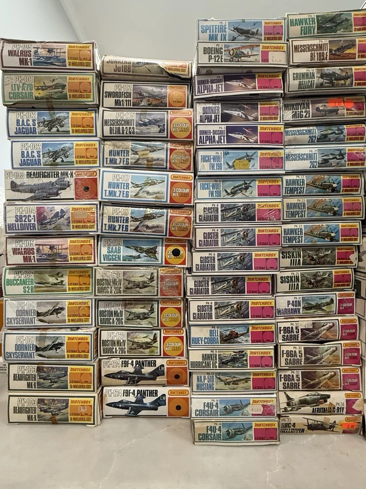 Matchbox 1/72 SCALE AIRPLANE MODEL KITS - FREE SHIPPING - Image 3 of 4