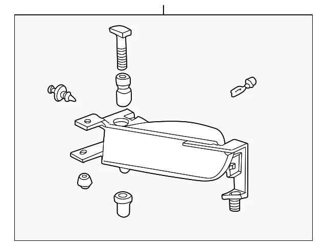 Conjunto de faro antiniebla genuino GM 25713290 Foto 3 de 4