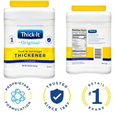 Thick-It Original Instant Food Thickener Flavorless Easy Mix Powder Gluten Free