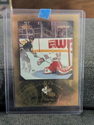 1996 Donruss Canadian Ice Scrapbook Mario Lemieux #12 Limited/1966