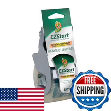 Duck Ez Start Clear Packing Tape - Start Packaging Tape For