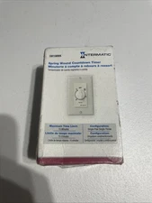 Intermatic 20 Amp 15-Minute Spring Wound In-Wall Timer - White