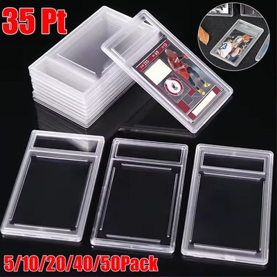 Empty Graded Card Holder PSA Style Slab for Trading Sports Cards Protector Case