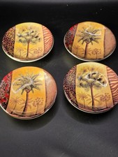 Set Of 4 Mini Palm Tree 3.5 Inch