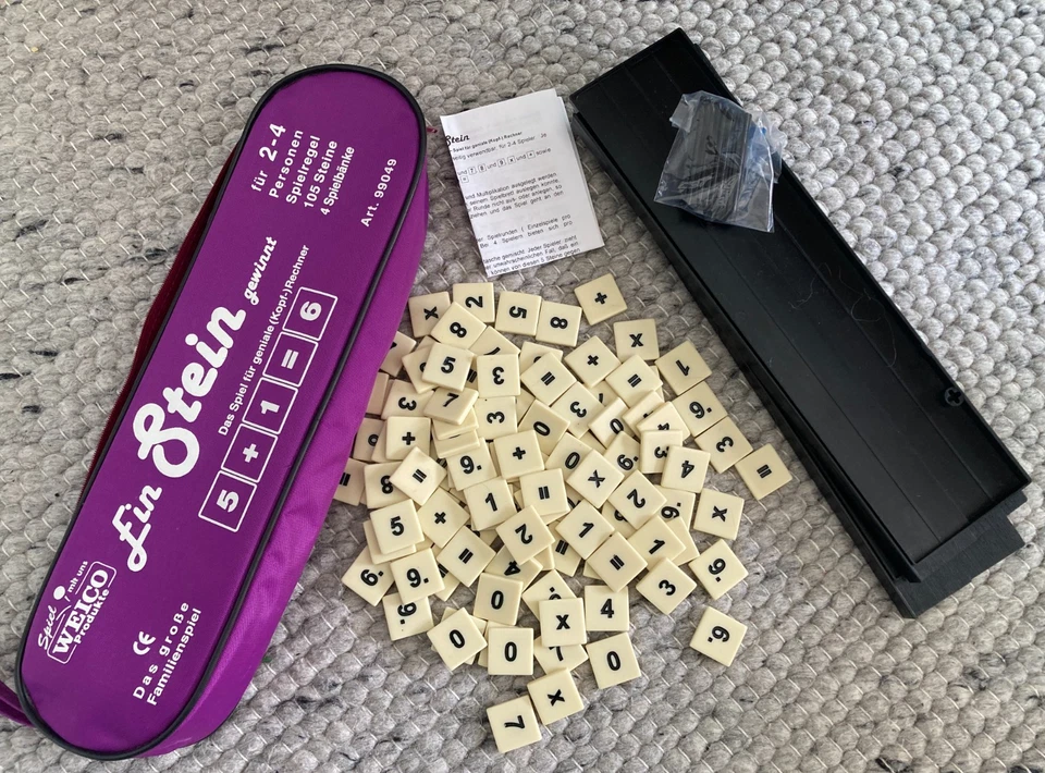 Weico 99049 Ein Stein gewinnt Ein Spiel für geniale (Kopf-)Rechner OVP - Bild 2 von 2