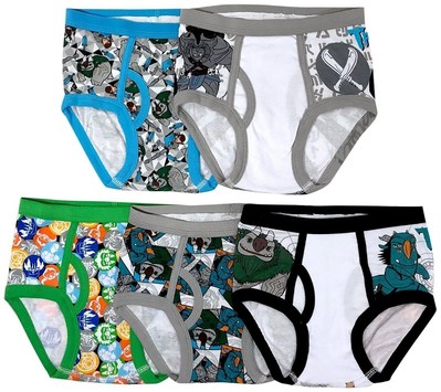 Universal Boys' 5-Pack Troll Hunters Brief Underwear