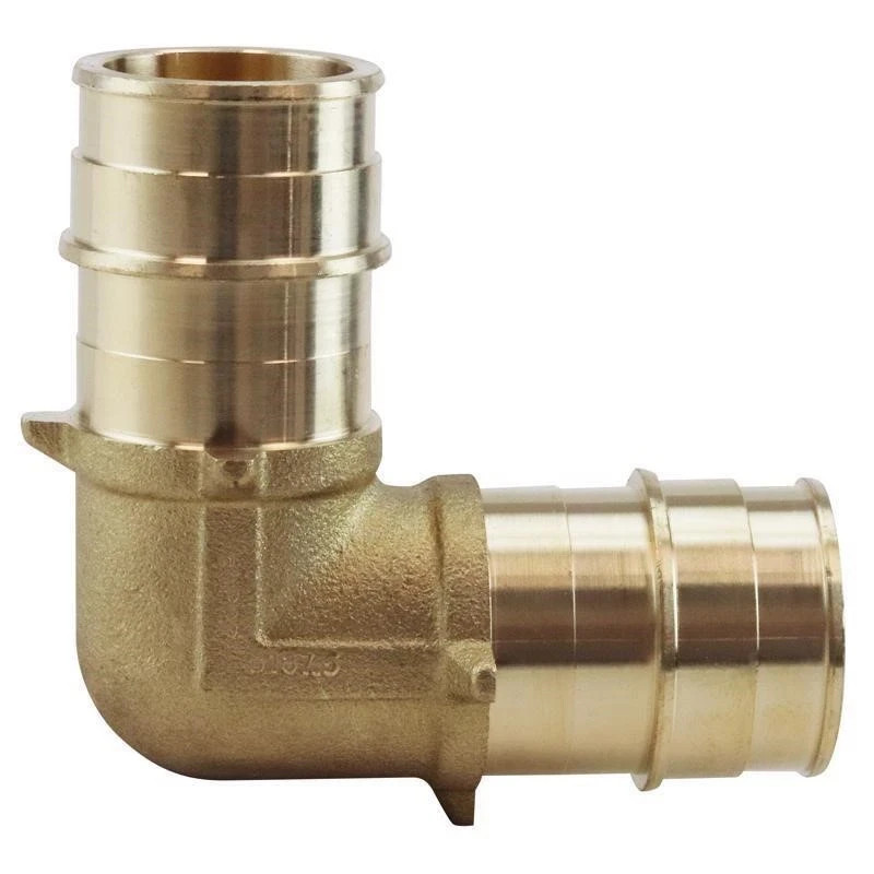 (2 pack) Apollo 1 in. Brass PEX-A Expansion Barb 90-Degree Elbow EPXE11