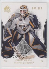 2007-08 SP Authentic Limited 5/100 Chris Mason #86 01qm
