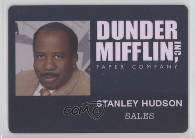 2019 The Office Downsizing Game Character ID Cards Stanley Hudson 0fw6