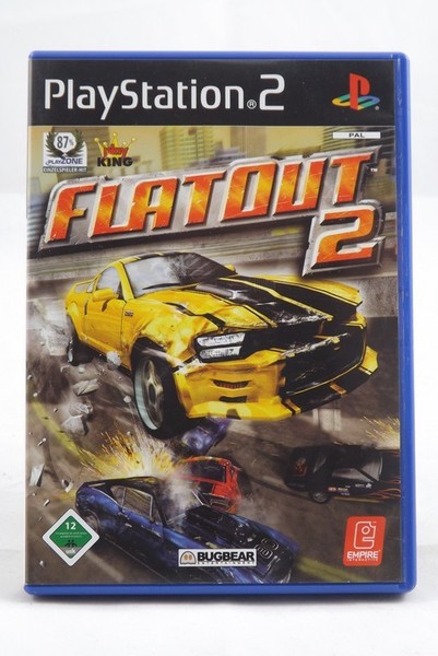 Flatout 2 (Sony Playstation 2) PS2 Spiel In Ovp - Gut-image