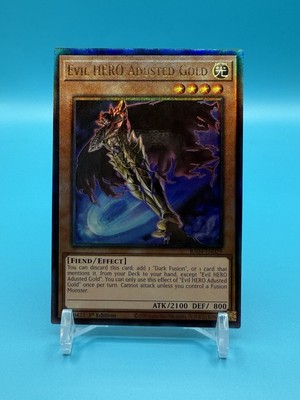 Evil HERO Adusted Gold (PUR) - Quarter Century Stampede - YuGiOh! - NM