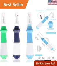 Seam Ripper 3 PCS, Seam Rippers for Sewing, Ergonomic Grip, Colorful Large Threa