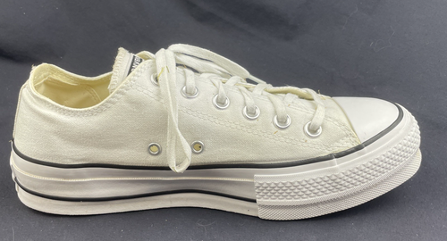 Converse Damen 9M Chuck Taylor All Star Lift 560251C Low Plateau Schuhe weiß - Bild 4 von 12