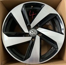 ✅ 1 VW GOLF GTI 18" GENUINE MILTON KEYNES DIAMOND CUT ALLOY WHEEL 5G0601025CN #4