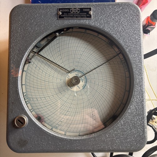 Marshalltown Model 1000 Chart Recorder Vintage: Everything Including Key