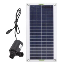 Solar Water Fountain Pump, 30W Solar Water Pump with Solar Panel, Outdoor Sol...