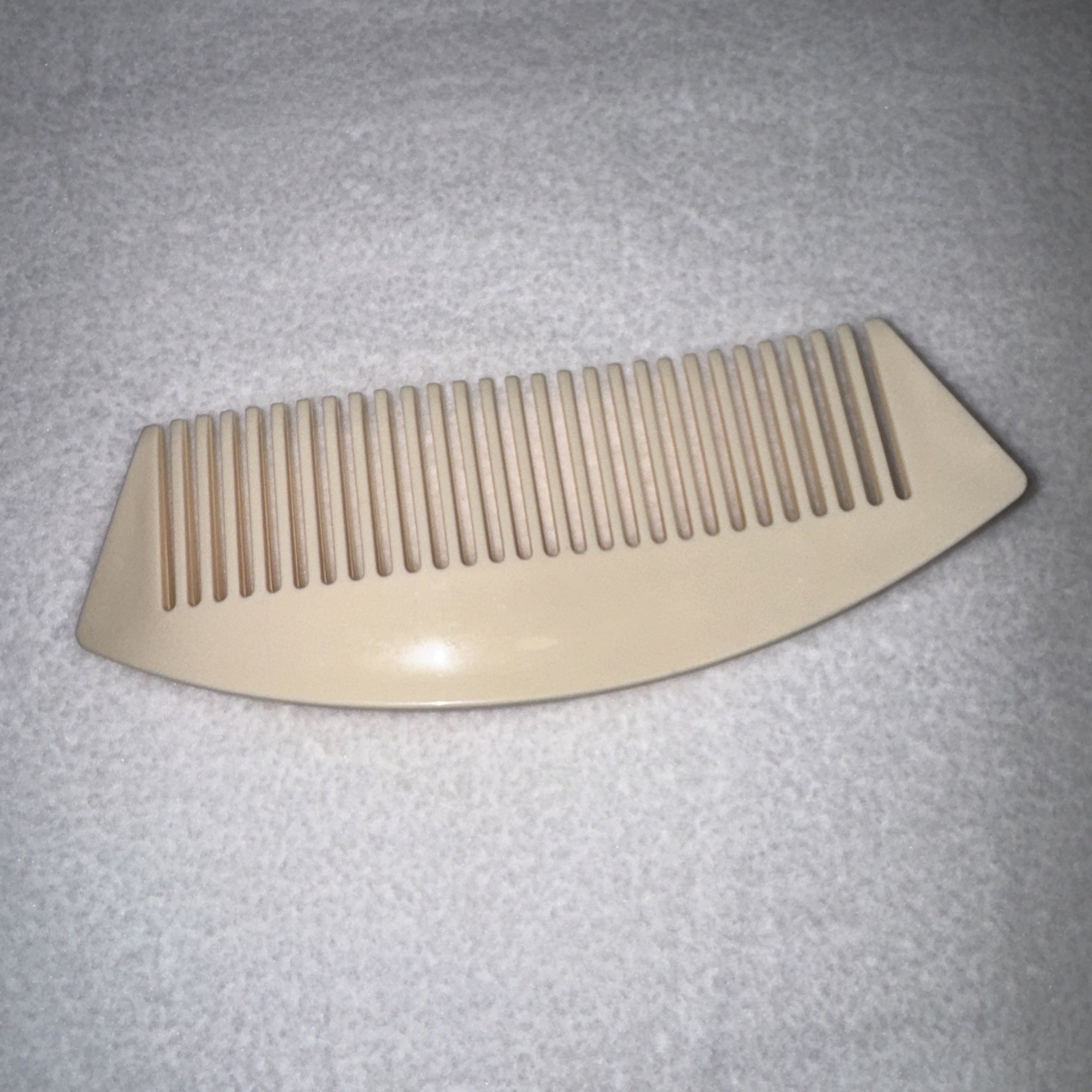 Vintage Estee Lauder Wavy Wave Collectible Ivory Off White Cream Comb thumbnail 2